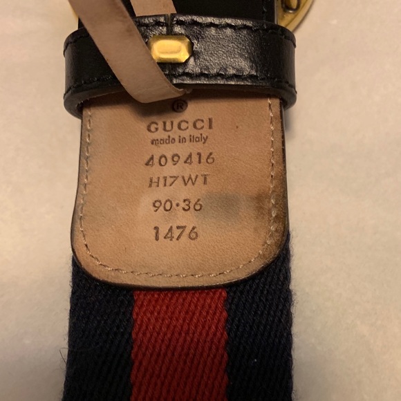 Gucci Nylon Web GG Belt - Picture 4 of 7